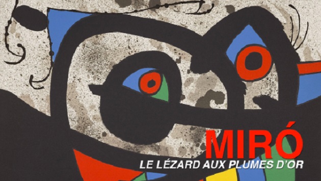 Mirò. Le lezard aux plumes d’or