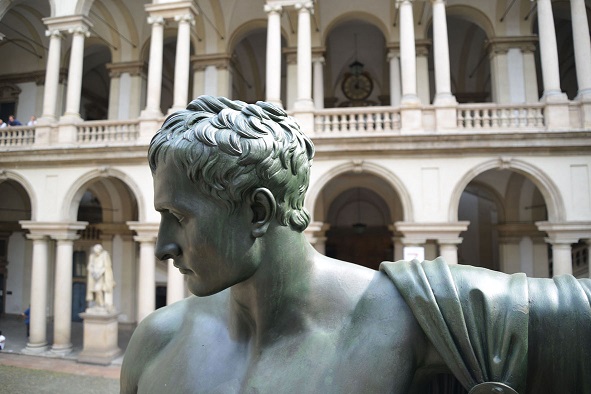 Napoleone in veste di Marte Pacificatore di Antonio Canova