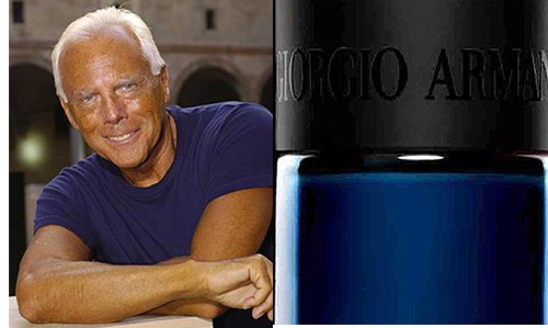 Giorgio Armani, non solo make-up
