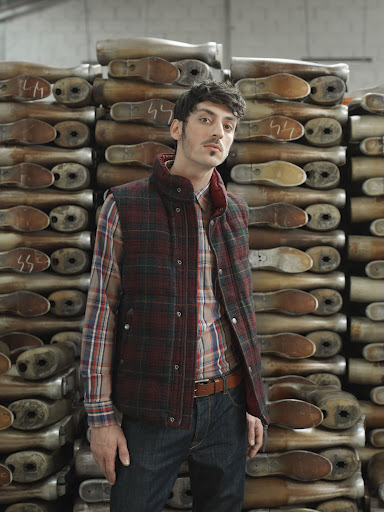 Aigle e Harris Tweed