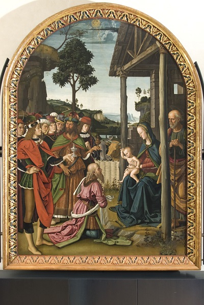 Perugino. L’adorazione dei magi