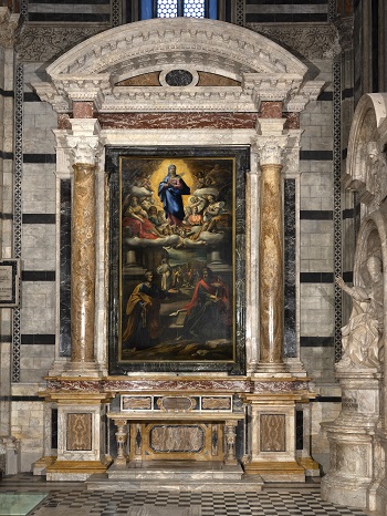 Restaurato l’altare dei Santi Pietro e Paolo e la pala d’altare raffigurante la Vergine Maria Assunta