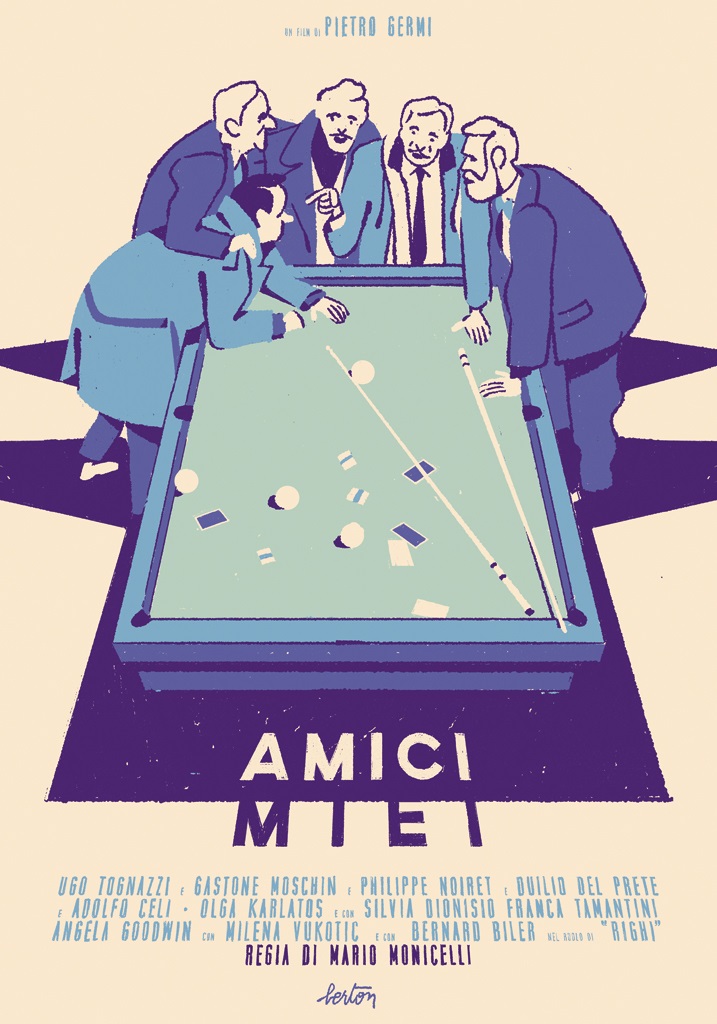 33 manifesti d’autore celebrano Ugo Tognazzi