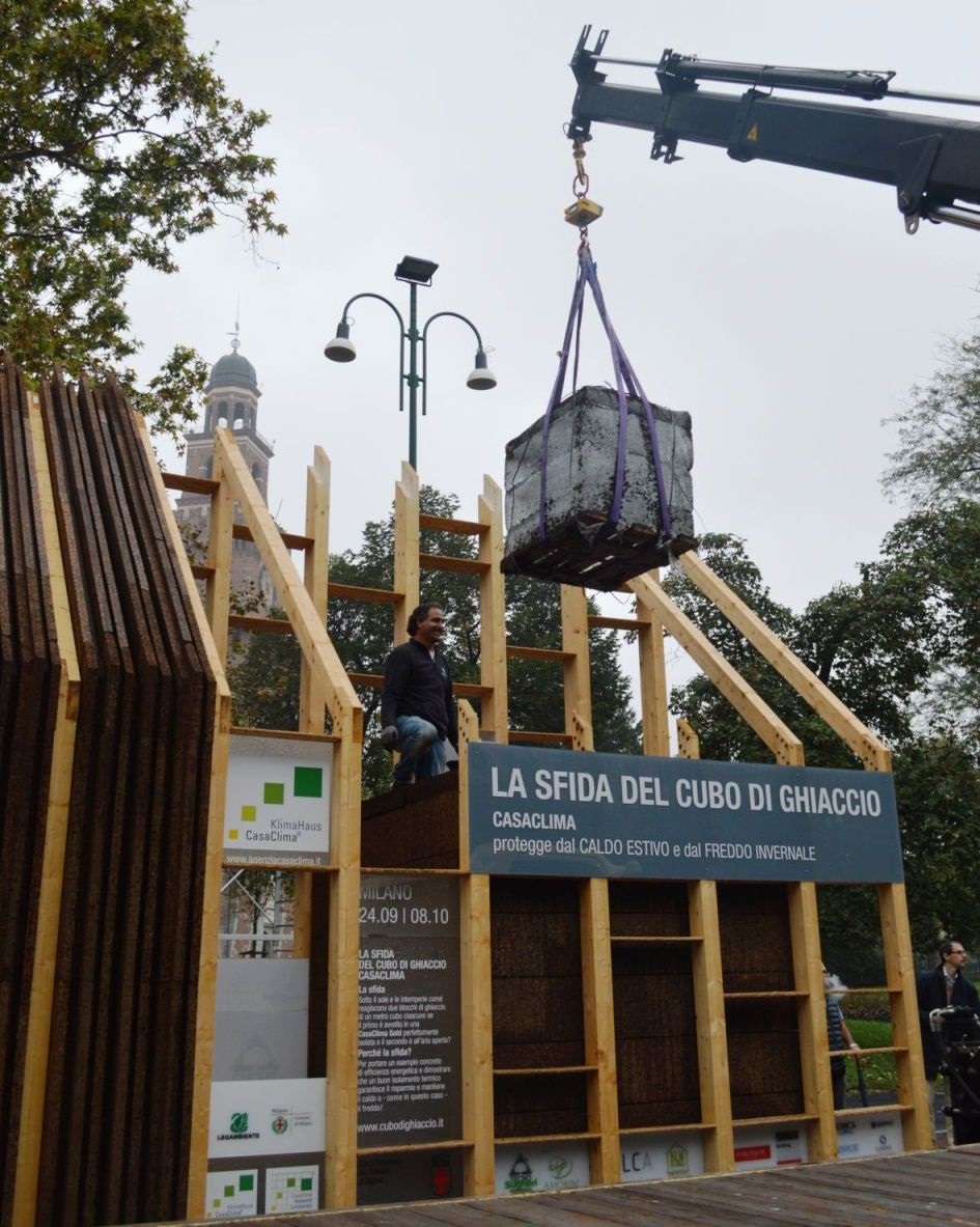 A Milano vittoria da record con la “sfida del cubo di ghiaccio”
