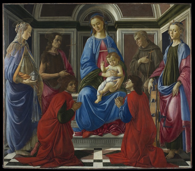 I tormenti creativi del giovane Botticelli