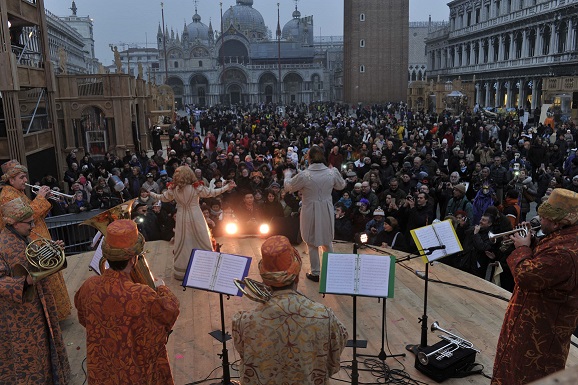 Un villaggio delle meraviglie in piazza San Marco