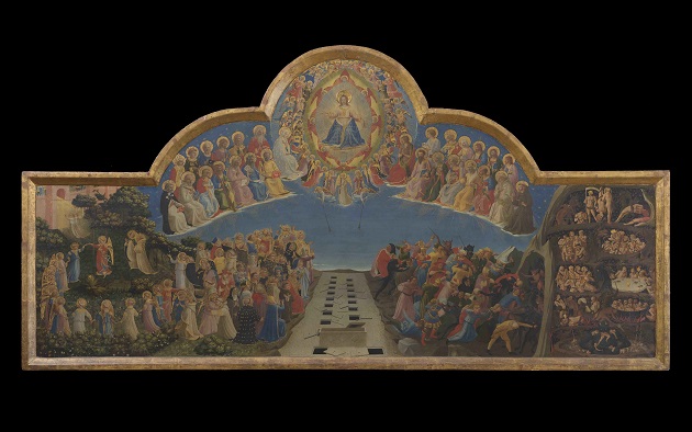 Il Giudizio Universale del Beato Angelico restaurato  torna nella Sala dell’Ospizio