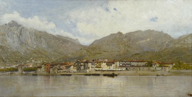 “Allegria, Pescarenico nel lago di Lecco”