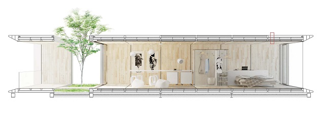 Nella casa del futuro modularità e benessere si incontrano