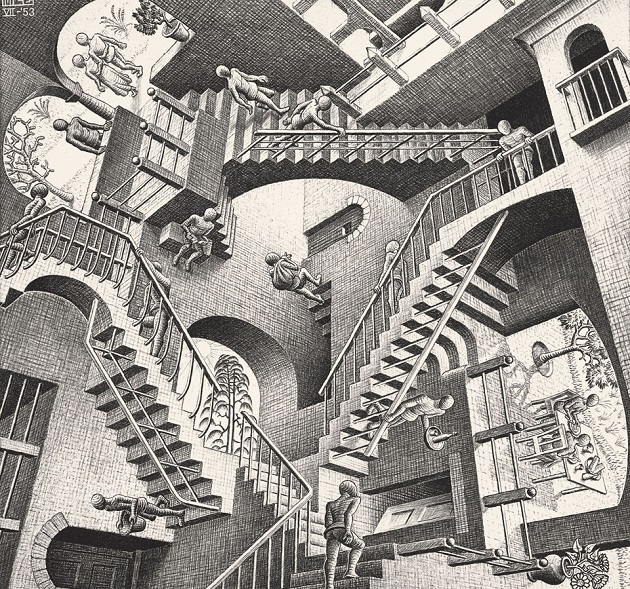 Per la prima volta a Napoli. Escher in mostra