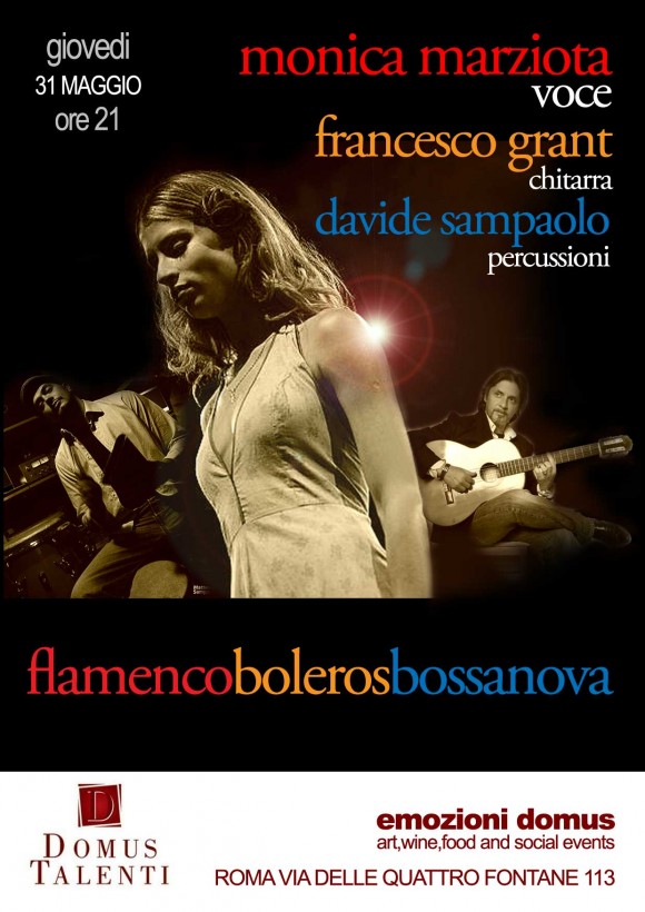 Un viaggio nel flamenco, boleros, bossanova