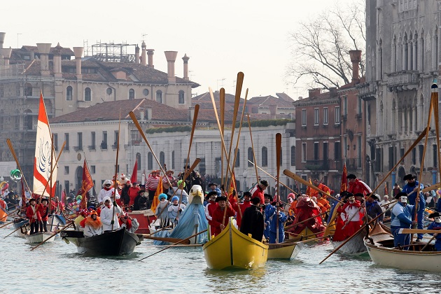 Il primo weekend del carnevale di Venezia 2017
