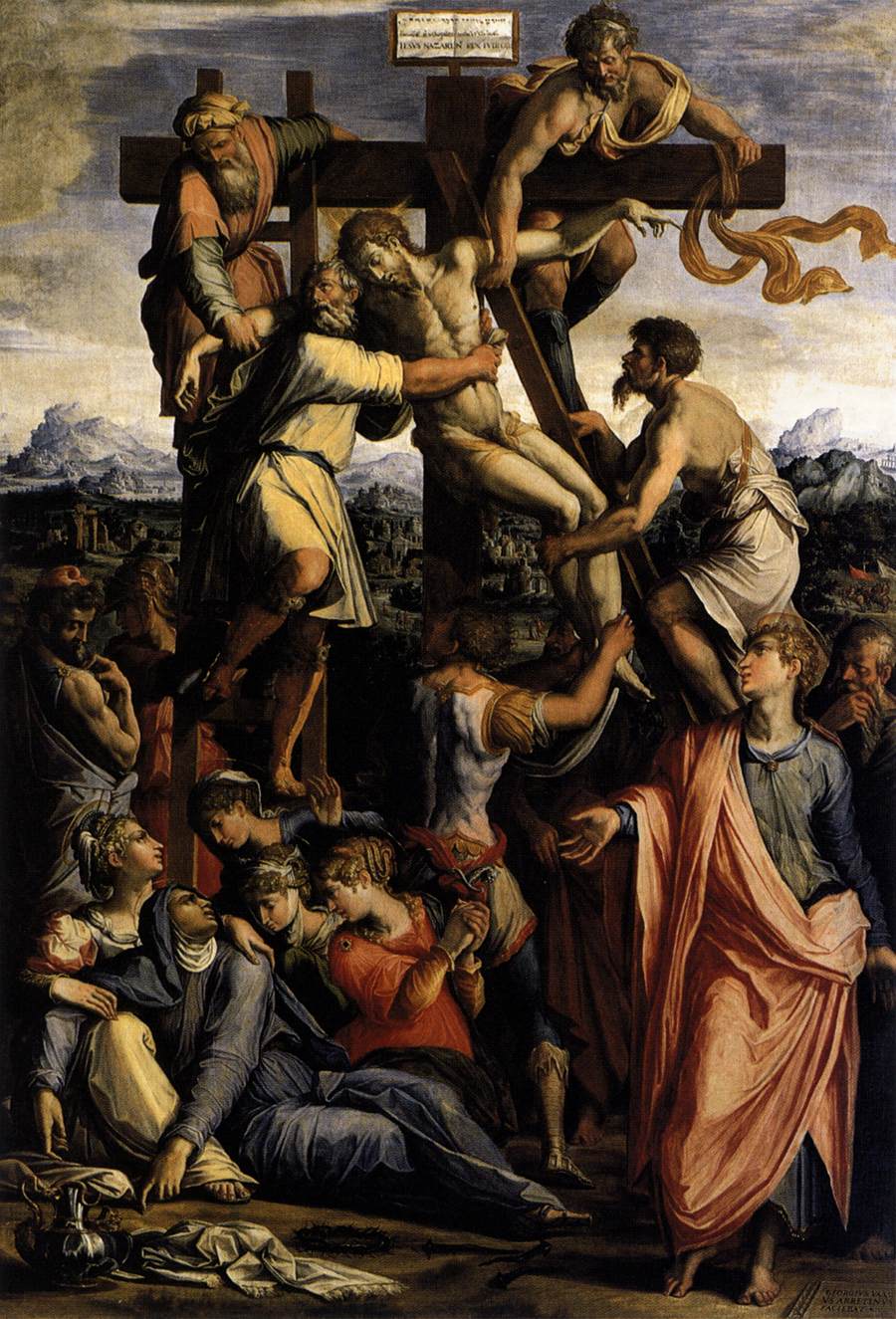 La Deposizione Dalla Croce di Giorgio Vasari. Lo stato di conservazione, gli interventi previsti
