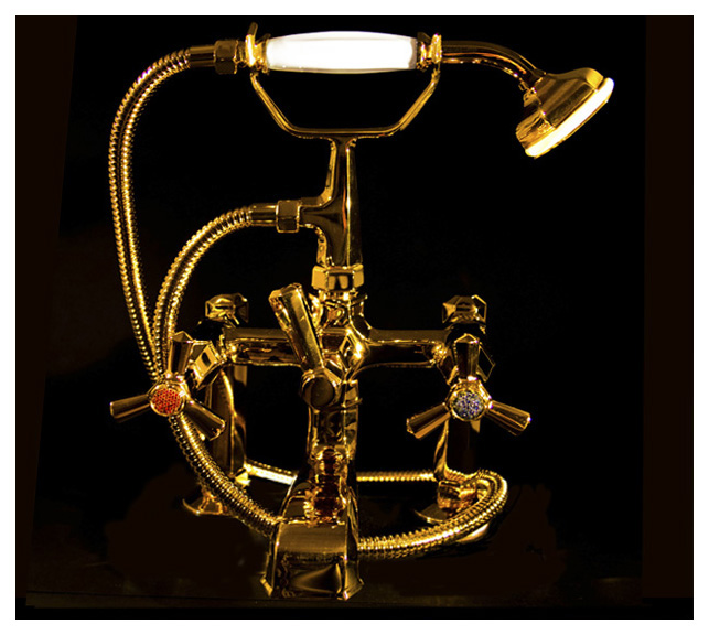 Nuove finiture extra lusso per Stella:  il rubinetto diventa un gioiello