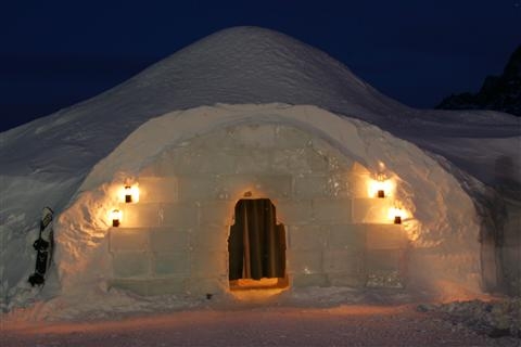 Sci e wellness in igloo