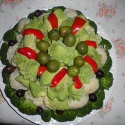 Insalata di rinforzo e broccoli al limone