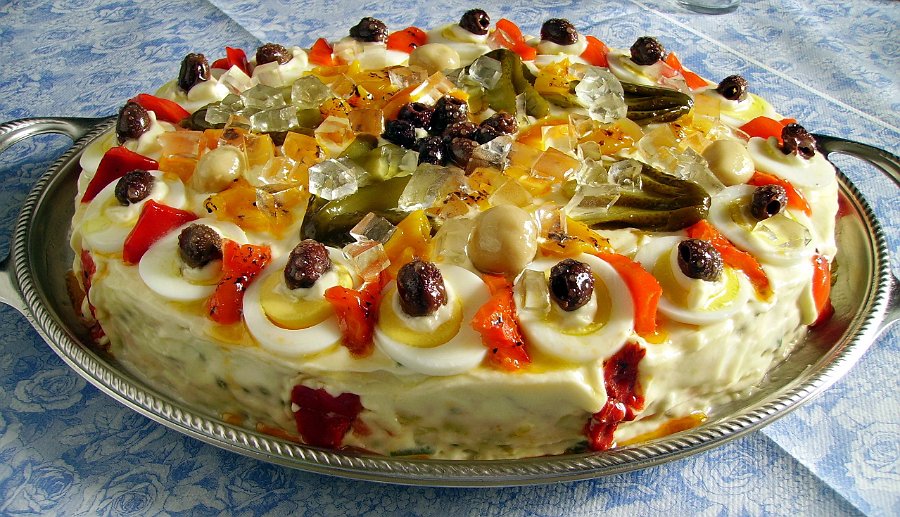A Natale vi proponiamo “Cupola di gamberoni allo specchio”