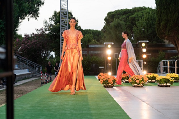 L’eleganza e la sensualità della Maison Celestino chiude Altaroma 2019