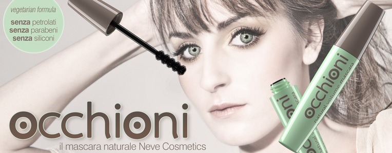 Il nuovo mascara “Occhioni” da Neve cosmetics