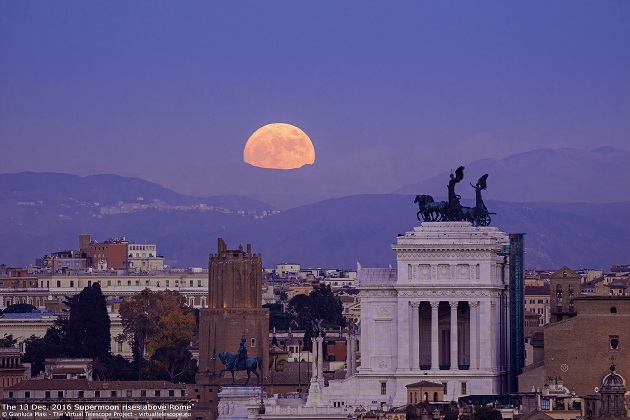 La meraviglia del cielo sulla bellezza di Roma