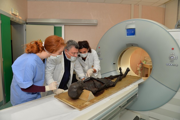Sensazionale studio dell’università di Pavia su mummia egizia priva delle sue bende ma in perfetto stato