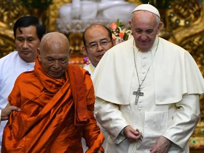 Papa Francesco: “Le parole di Buddha sono una guida”