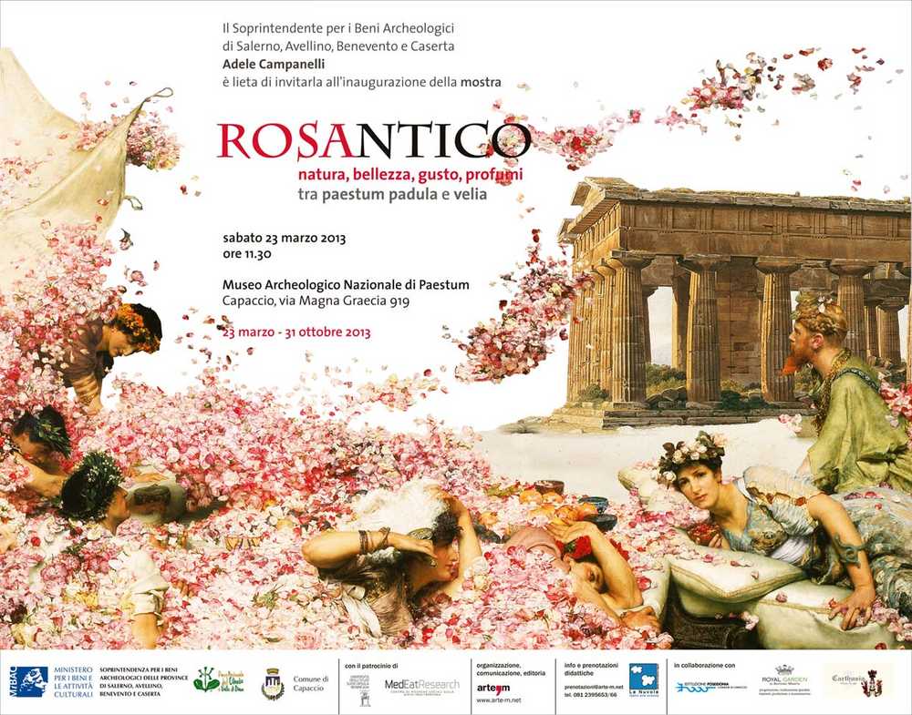 ROSANTICO. Natura, bellezza, gusto, profumi tra Paestum Padula e Velia