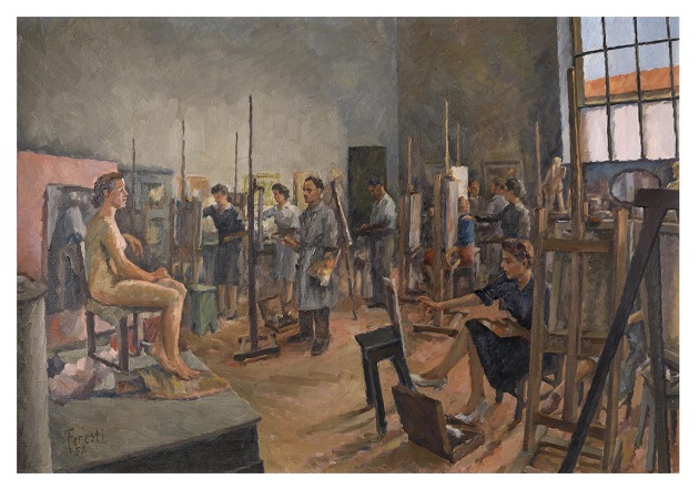 Uffizi, due dipinti di Renato Foresti si  aggiungono alle collezioni del Museo