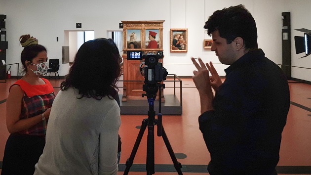 Agli Uffizi capolavori ‘tradotti’ nella lingua dei segni