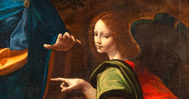 La Vergine delle rocce del Borghetto di Francesco Melzi