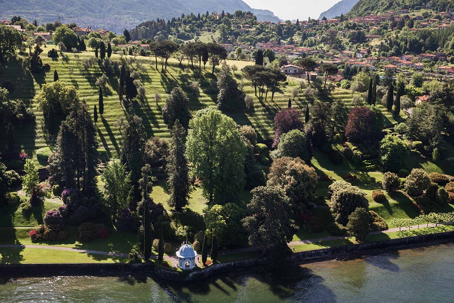 Il lago di Como Visto da Yann Arthus-Bertrand