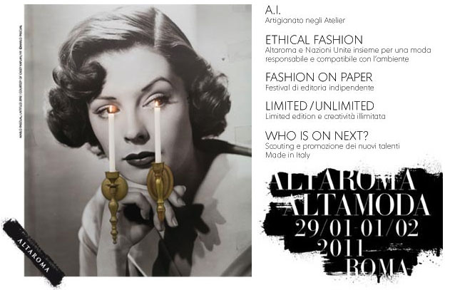 Arriva… ” ALTA ROMA” ed i suoi mille appuntamenti da non perdere