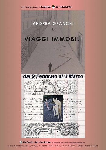 Inaugura la mostra “Viaggi immobili“ di Andrea Granchi