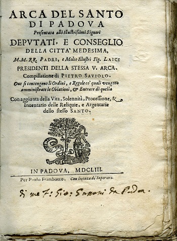 L’Archivio della Veneranda Arca online. Una storia plurisecolare a disposizione di tutti