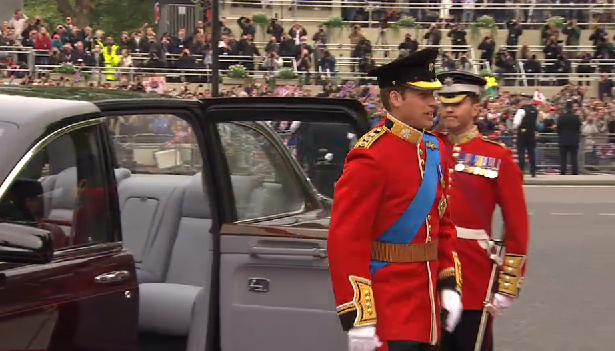 Sta arrivando lo sposo con il principe Harry