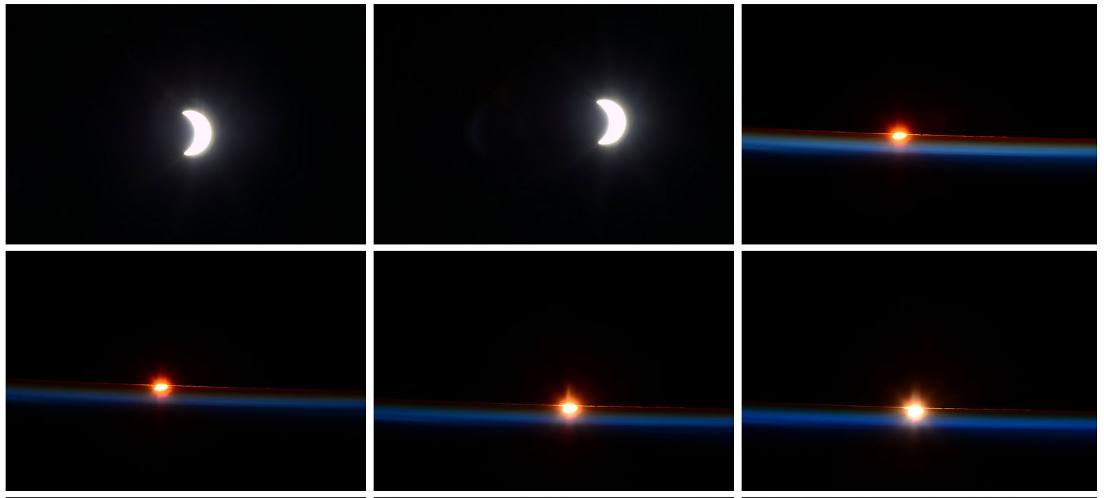 Che spettacolo! Samantha Cristoforetti immortala l’eclissi dalla Iss