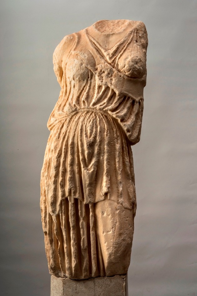 Arriva a Palermo la statua di Atena del V secolo a.C