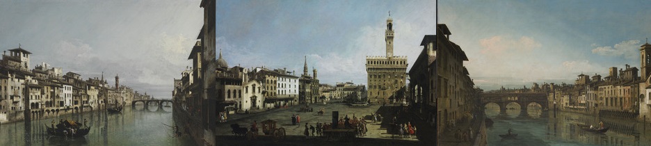 Bernardo Bellotto 1740 Viaggio in Toscana