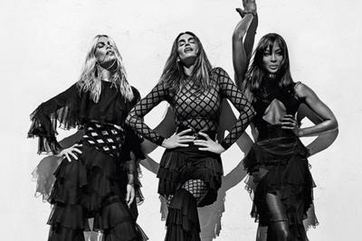 Balmain sceglie le top model anni ’90: Cindy, Claudia e Naomi