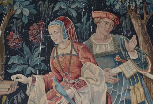 I dipinti nascosti degli Arazzi di Aubusson