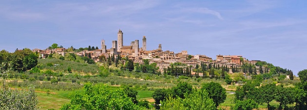 La storia di San Gimignano in una casa di famiglia