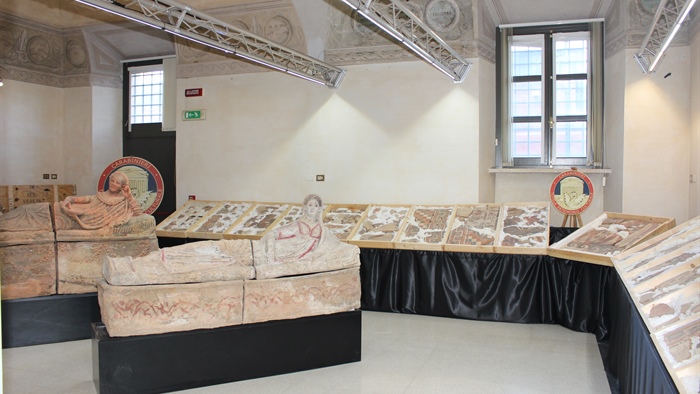 Recuperate le decorazioni di un tempio di Cerveteri del VI secolo