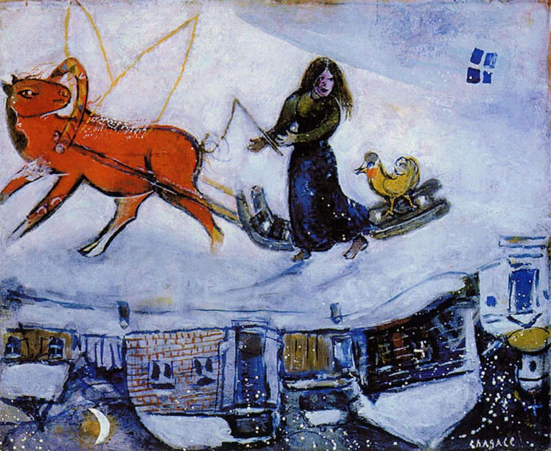 Chagall sottosopra a Palazzo Forti Verona