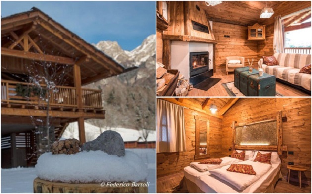 La fiaba d’inverno dei Ledro Mountain Chalets