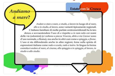 Dire “andare a studio” è corretto? Risponde La Crusca