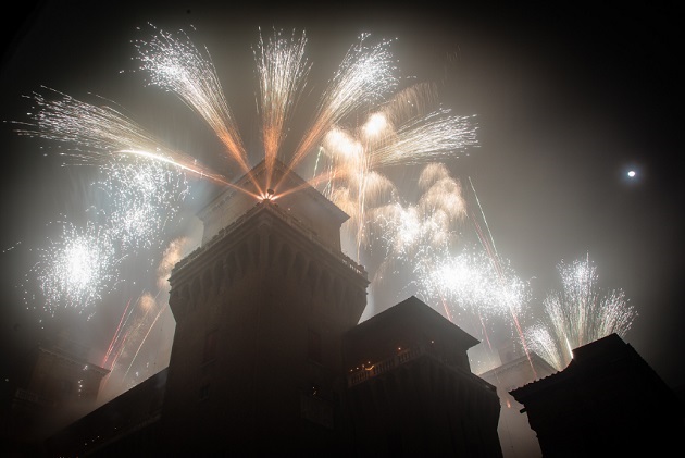 L’Incendio del Castello rende unico il Capodanno a Ferrara