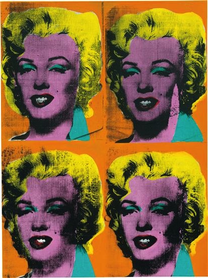 Four Marilyns di Warhol venduta all’asta per 36 milioni di dollari