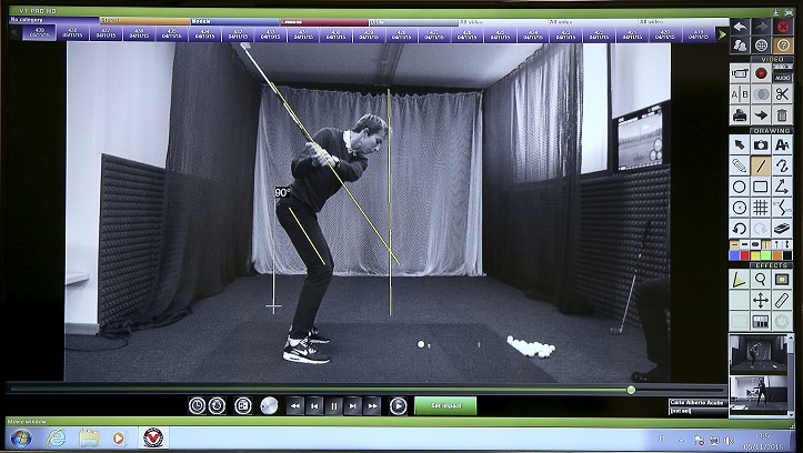 Golf.  Al via la scuola di golf in-door ad alta tecnologia