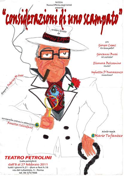 “Considerazioni di uno scampato” di e con  Giorgio  Lopez