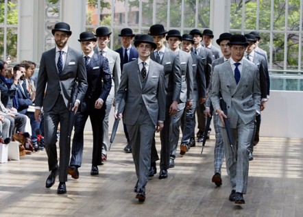 A gennaio impera la moda maschile